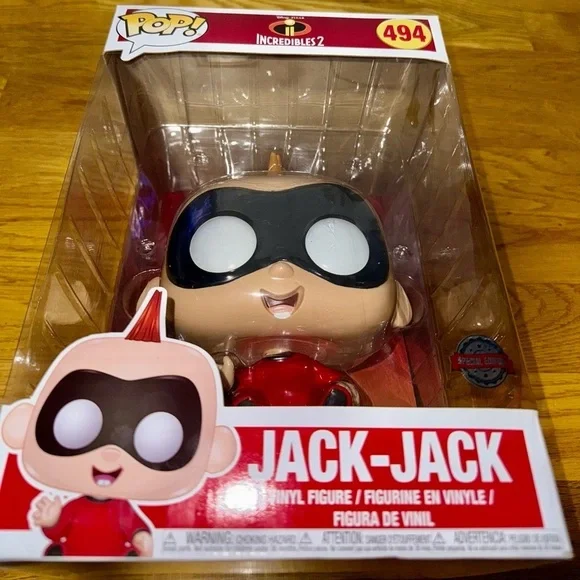 New Incredible 2 Jack Jack Jumbo Funko - Picture 2 of 3